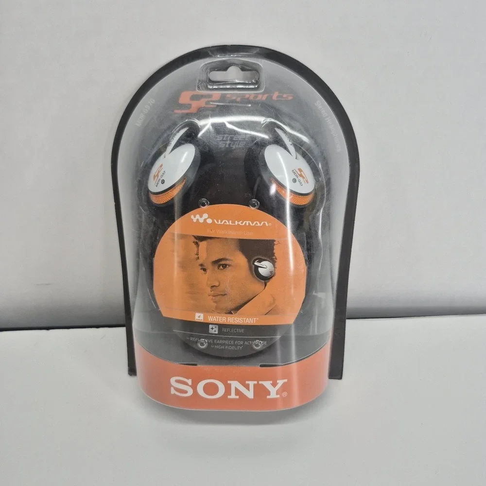 Vintage Sony MDR-G57G Headphones For Walkman 2002 New In Box